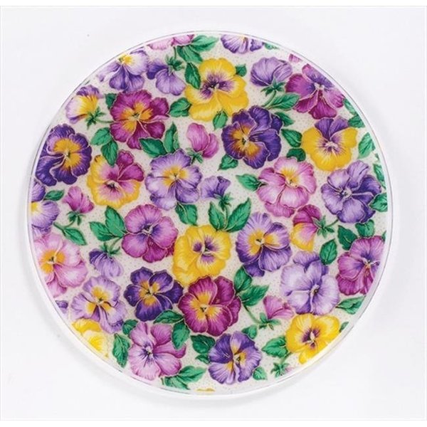 Andreas Andreas TR-14 New Pansies Silicone Trivet - Pack of 3 trivets TR-14